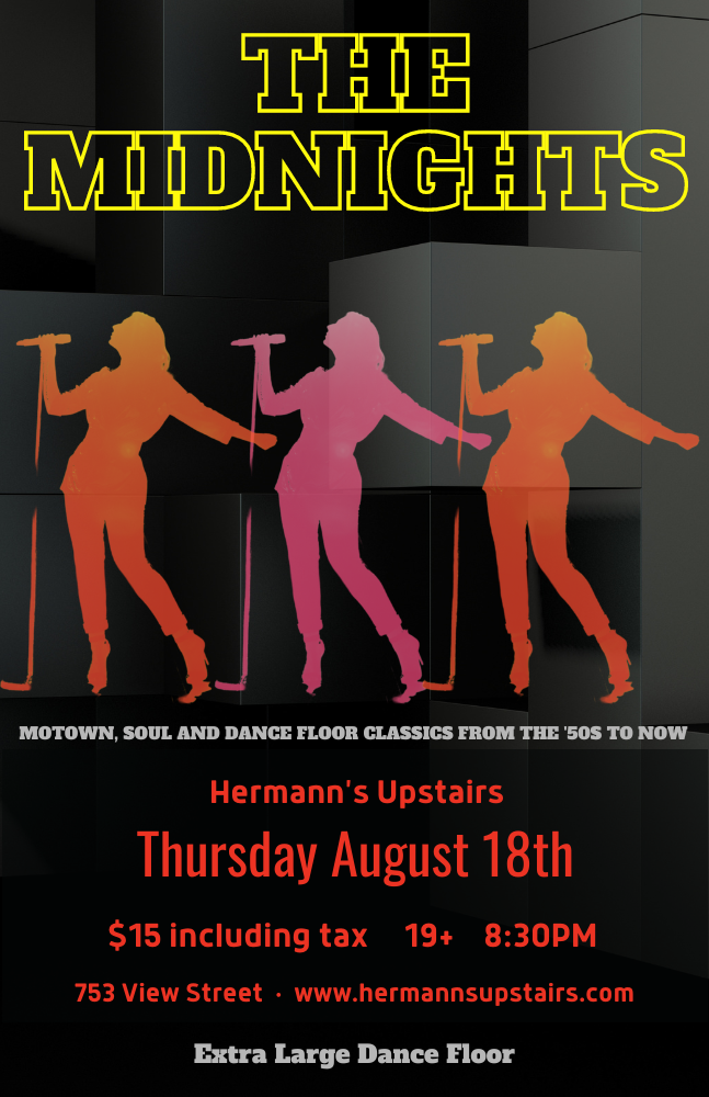 The Midnights - Jun 6th @ Hermann's Upstairs