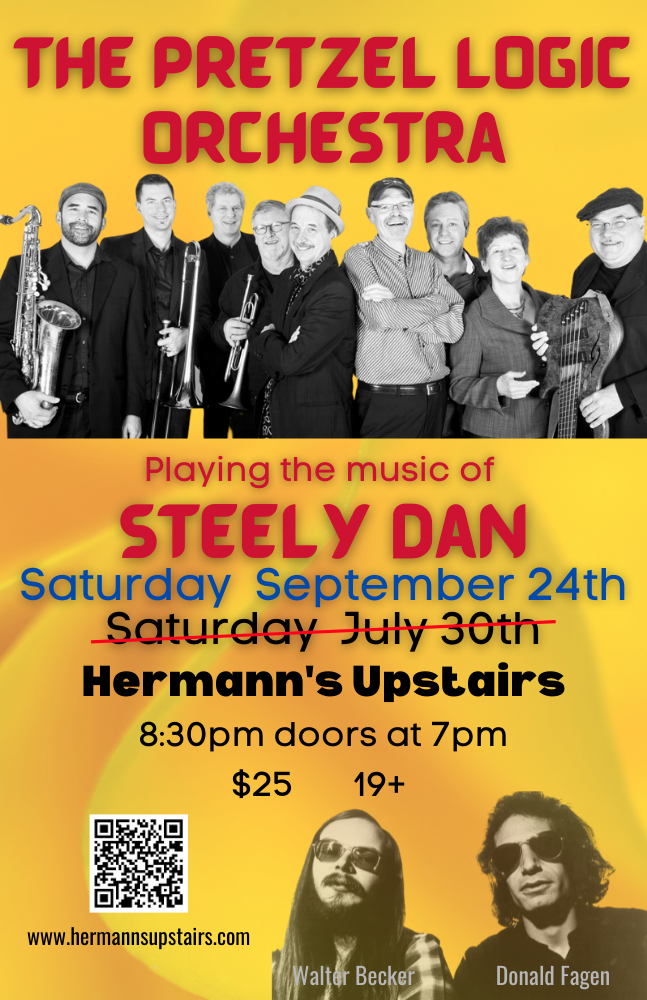 Pretzel Logic Orchestra - May 8th @ Hermann's Upstairs