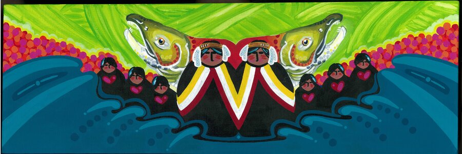 Salmon Warriors by 
Lindsay Scribner
