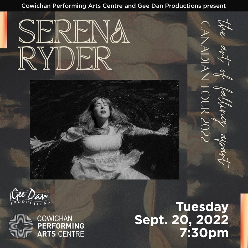 Serena Ryder: Serena Ryder @ Cowichan Performing Arts Centre Sep 20 2022 - May 6th @ Cowichan Performing Arts Centre