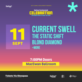 Current Swell, The Static Shift, Blonde Diamond @ MacEwan Ballroom Sep 11 2022 - May 14th @ MacEwan Ballroom