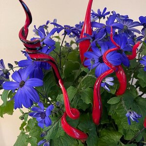 Blown Glass Garden Art by 
Diane Brinton
