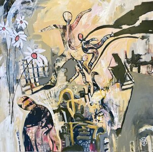 Storied Yellow by 
Gabriela Hirt