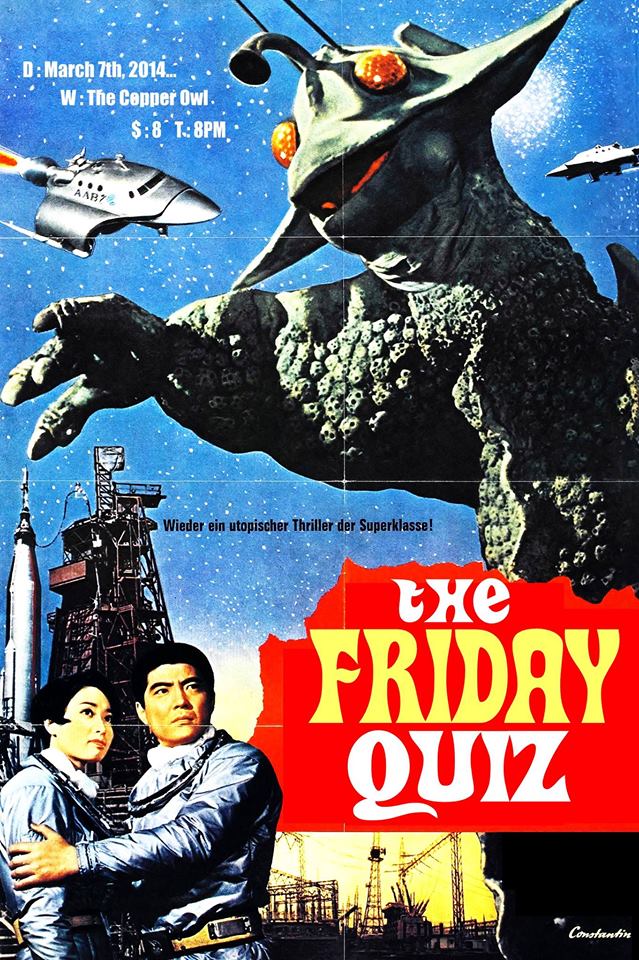 THE FRIDAY QUIZ: Benji and Jack @ Copper Owl Mar 7 2014 - Jun 4th @ Copper Owl