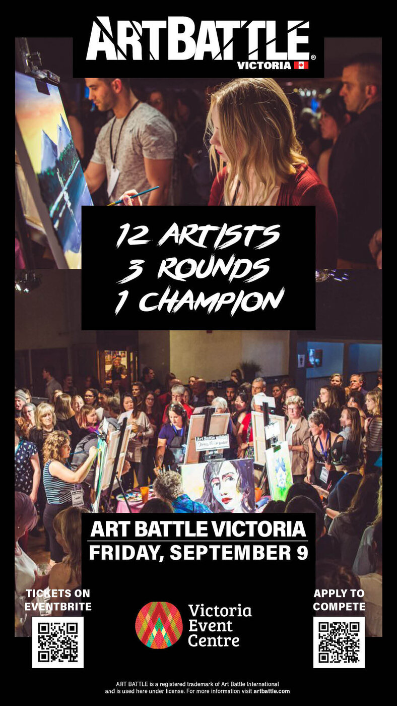 Art Battle - Jun 4th @ Victoria Event Centre