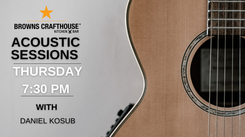 Acoustic Sessions - May 7th @ Crafthouse Vic West 