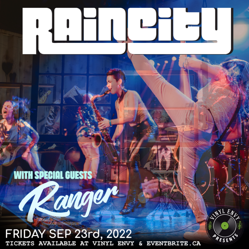 Vinyl Envy Presents : Raincity | Ranger - May 6th @ Vinyl Envy