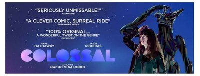 HUB Film Club Screening of Colossal @ HUB Film Club Sep 22 2017 - Jun 3rd @ HUB Film Club