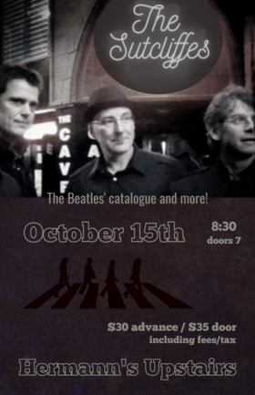 Sat. Oct 15th 2022 - - Sep 26th @ Hermann's Upstairs