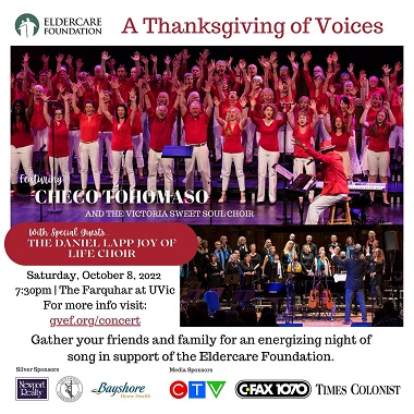 A Thanksgiving of Voices - Concert - Jun 4th @ The Farquhar at UVic