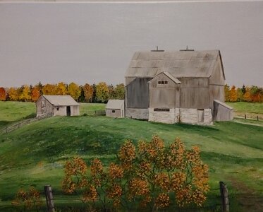 Old Ontario Barn by 
Laurel Rossnagel