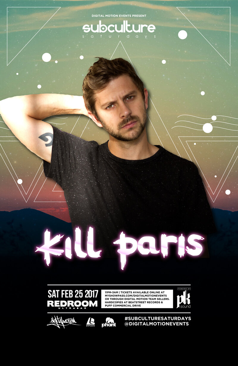 Kill Paris @ The Red Room Feb 25 2017 - Jun 23rd @ The Red Room