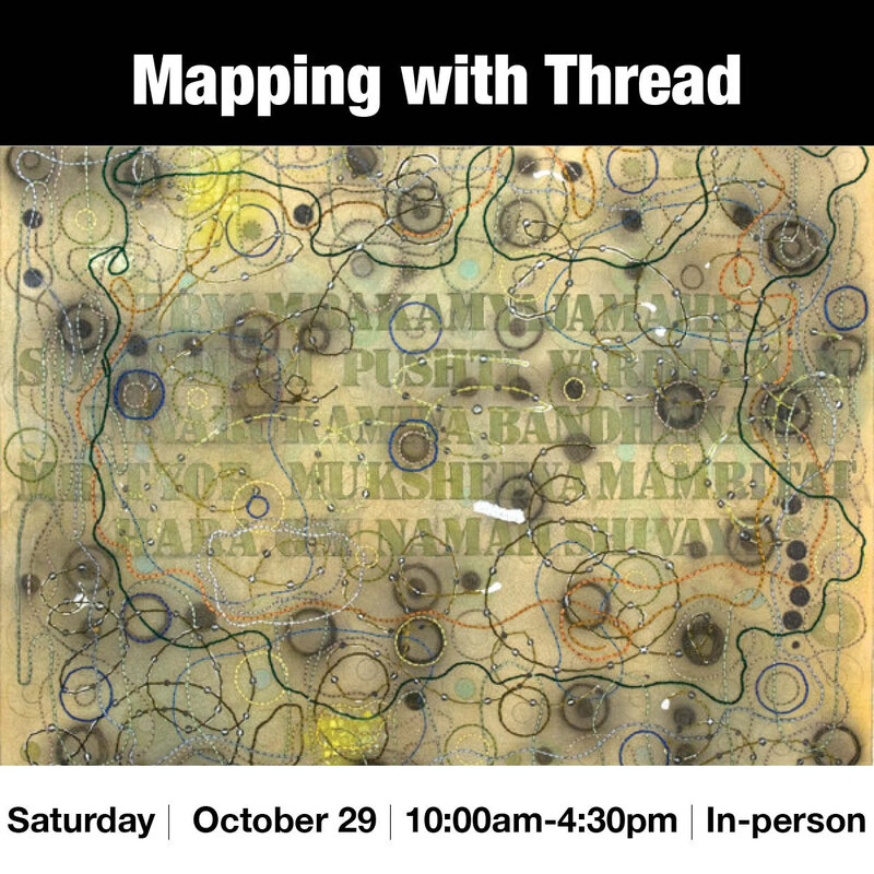 Mapping with Thread - May 6th @ Vancouver Island School of Art