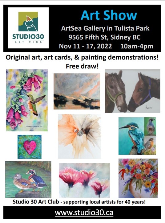 Studio 30 Art Show - Jun 4th @ ArtSea Gallery