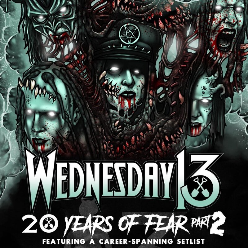 CANCELLED: Wednesday 13 "20 Years of Fear" Halloween Show: Wednesday 13, anarcheon, MVLGRAVE @ Rickshaw Theatre Oct 28 2022 - May 6th @ Rickshaw Theatre
