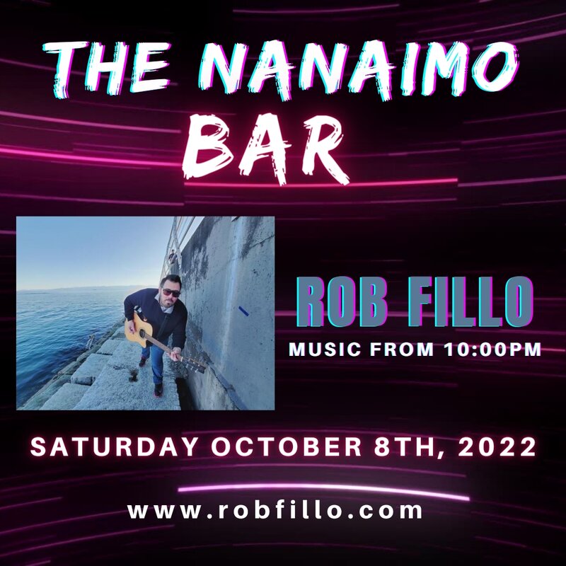 Rob Fillo @ The Nanaimo Bar - Oct 08, 2022