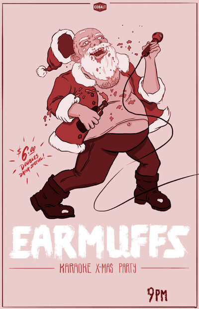 Ear Muffs Karaoke: Hosted by Drew Waldorf @ The Cobalt Dec 8 2014 - Jul 1st @ The Cobalt