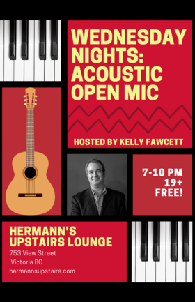 Wed. Nov 30th 2022 - : Kelly Fawcett - Sep 10th @ Hermann's Upstairs