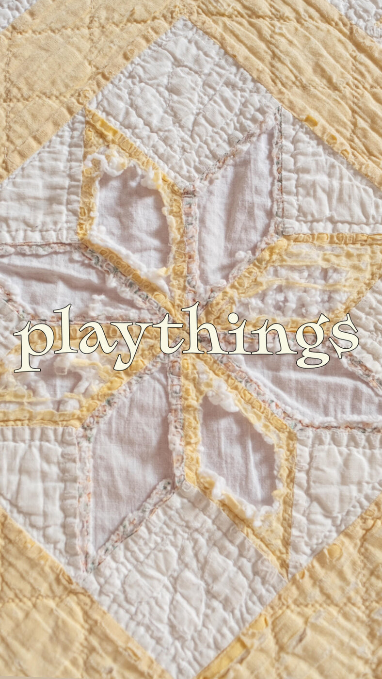 mini playthings: Cassia Powell @ Ministry of Casual Living Window Gallery Nov 2 2022 - May 1st @ Ministry of Casual Living Window Gallery