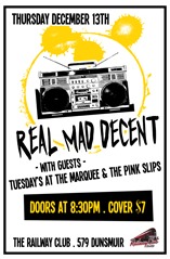Real Mad Decent , Tuesdays At The Marquee, Pink Slips @ Railway Club Dec 13 2012 - Jul 28th @ Railway Club