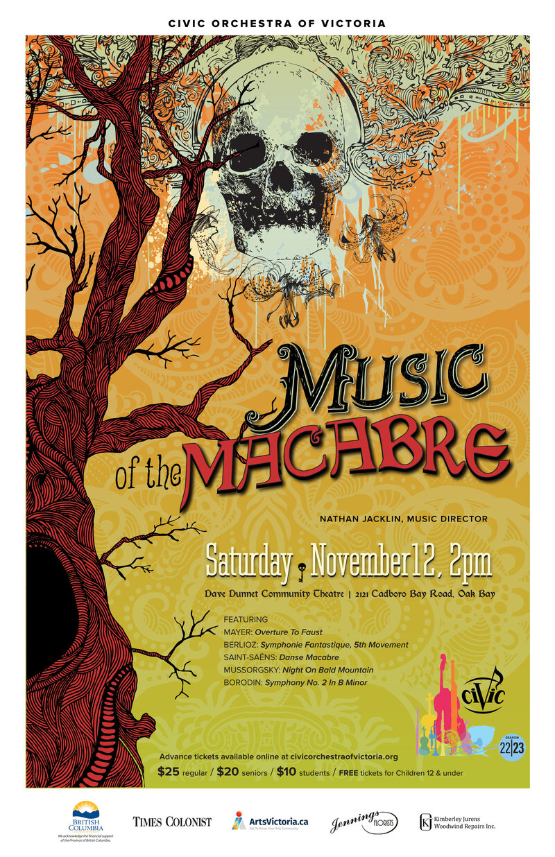 Music of the Macabre - May 1st @ Dave Dunnet Theatre