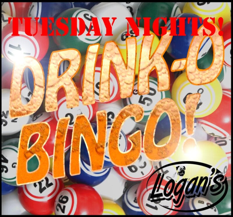 Drink-o Bingo @ Logan's Pub Aug 6 2013 - Jun 5th @ Logan's Pub