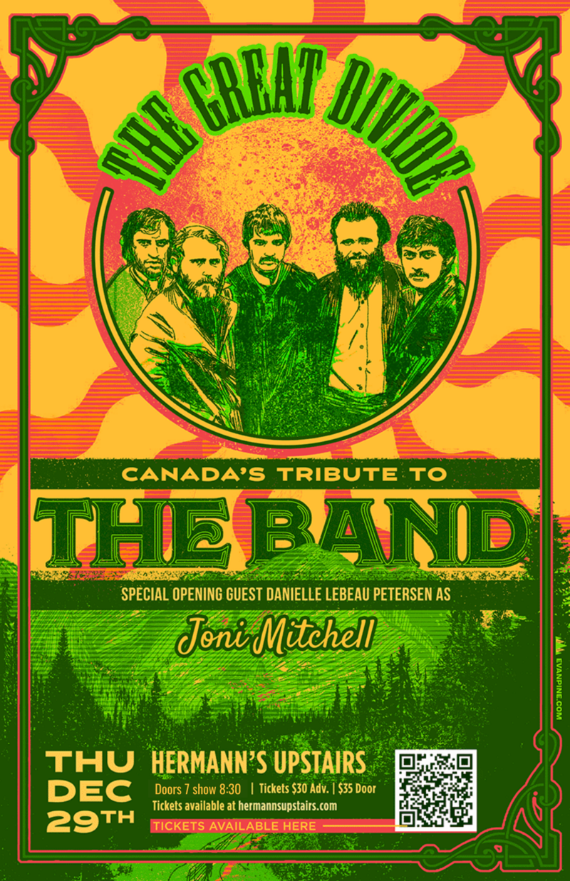 The Great Divide | Canada's Tribute to The Band - May 6th @ Hermann's Upstairs