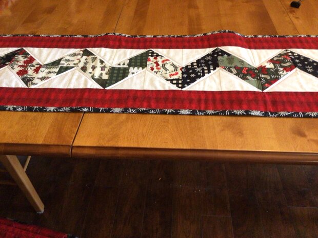Chevron Runner (red) by 
Della Cronkrite