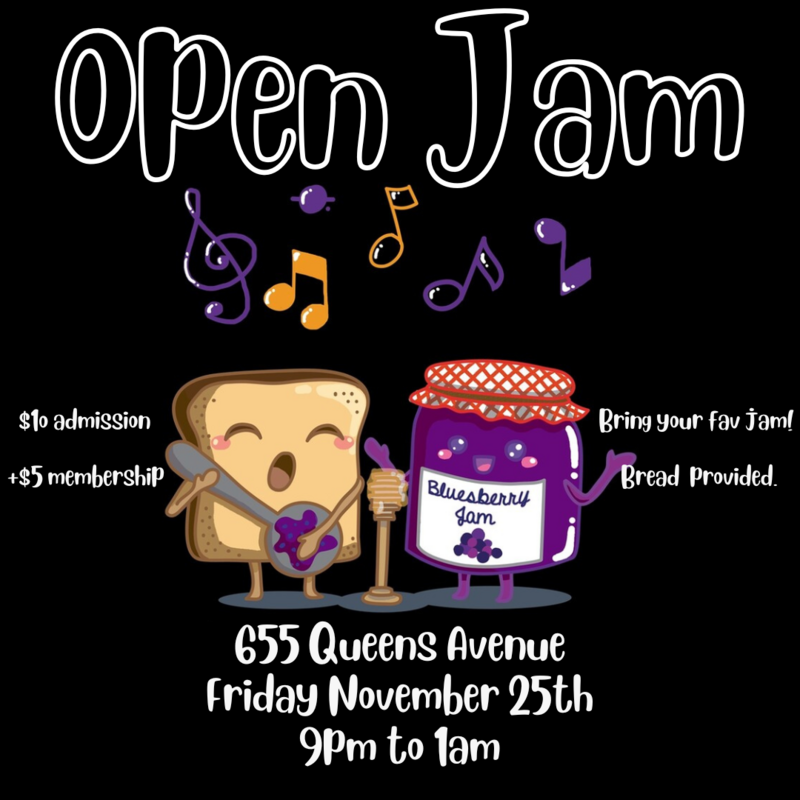 Open Jam @ Quadratic Sound - May 13th @ Quadratic Sound