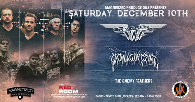 Where We Wander w/ Growing Up Dead and In The Cards @ The Red Room Dec 10 2022 - Jun 11th @ The Red Room