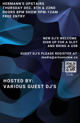 Thu. Dec 8th 2022 - - Jun 11th @ Hermann's Upstairs