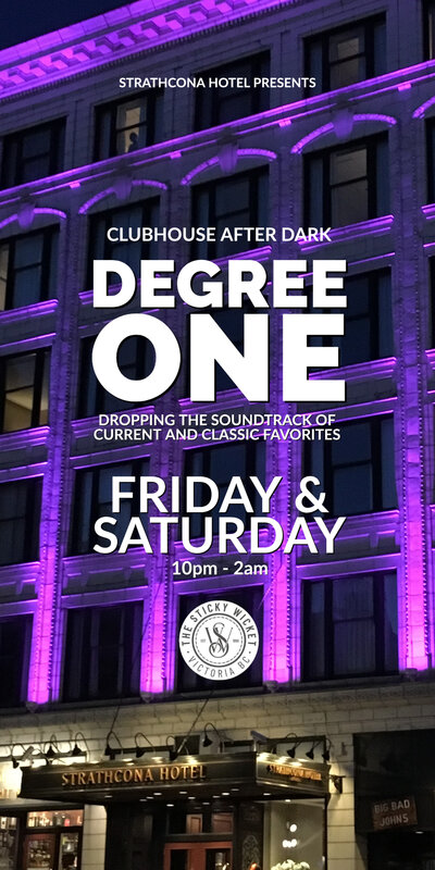 Clubhouse After Dark: Degree One @ The Clubhouse Jan 27 2023 - May 6th @ The Clubhouse