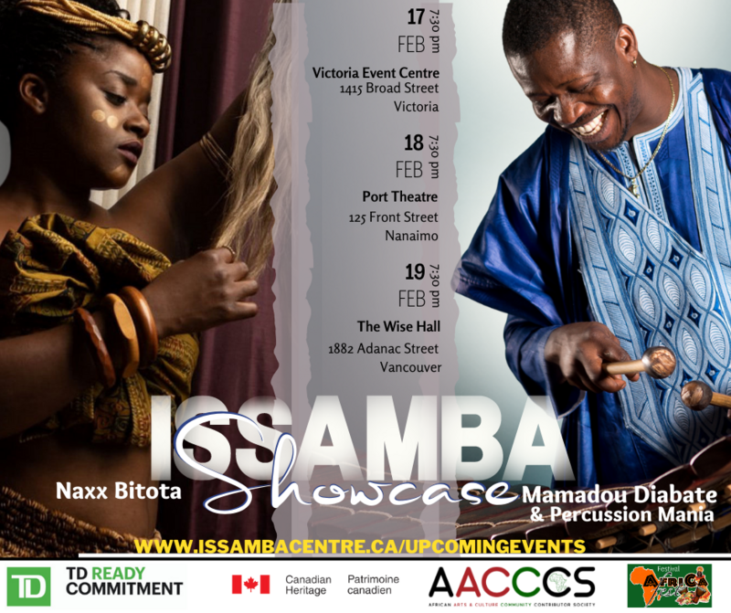 Issamba Showcase - The Ultimate Journey Through the Depths of African Rooted-Rhythms - May 8th @ Victoria Event Centre