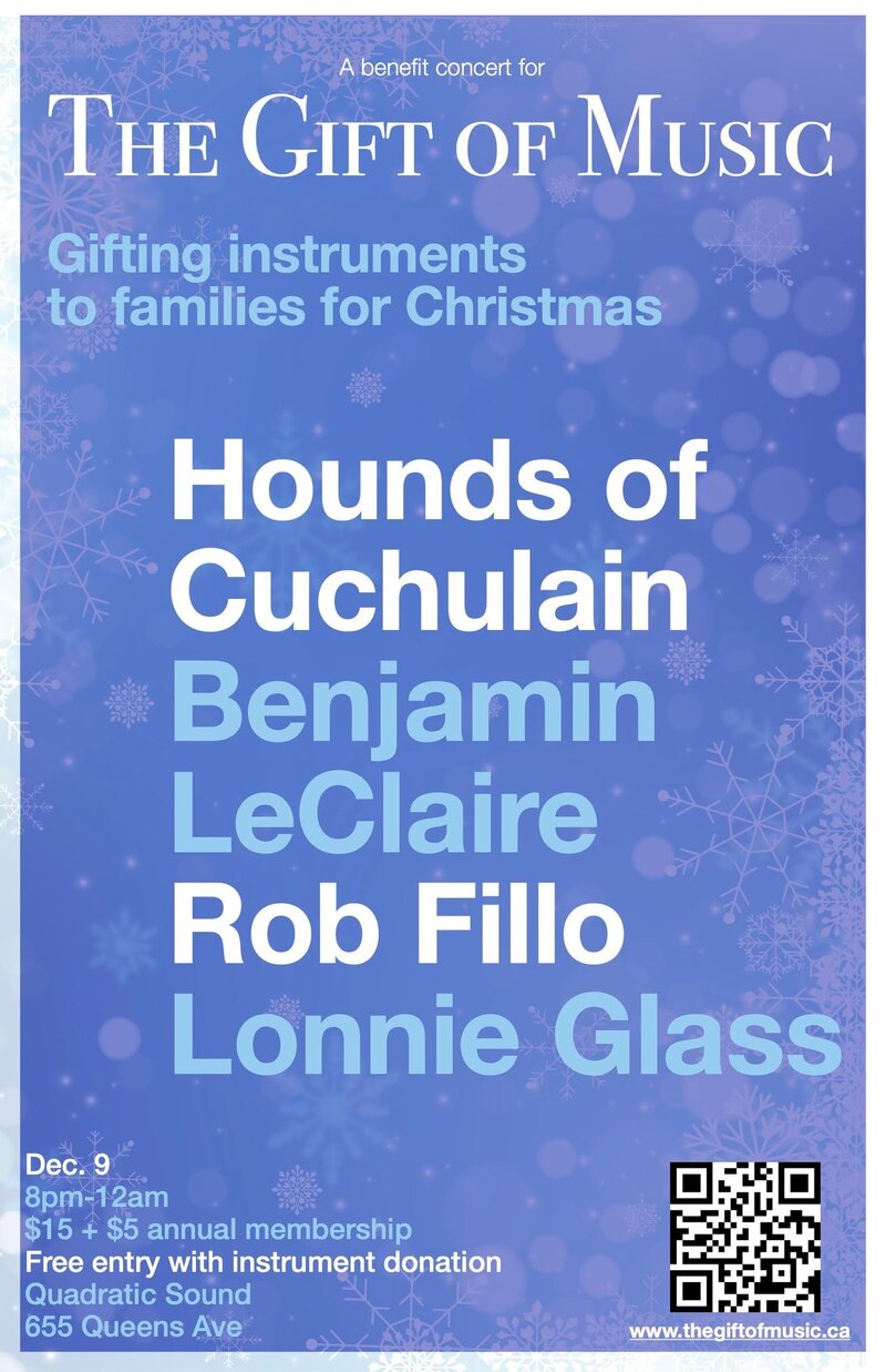 The Gift of Music @ Quadratic Sound - Dec 09, 2022