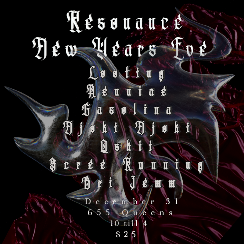 Resonance New Years Eve - May 13th @ Quadratic Sound