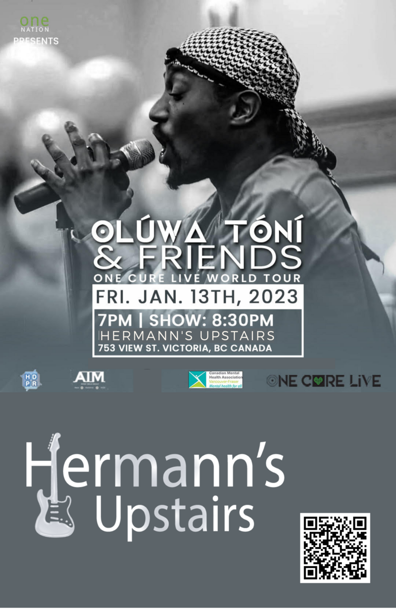 OLÚWA TÓNÍ & Friends @ Hermann's Upstairs Jan 13 2023 - Jun 4th @ Hermann's Upstairs