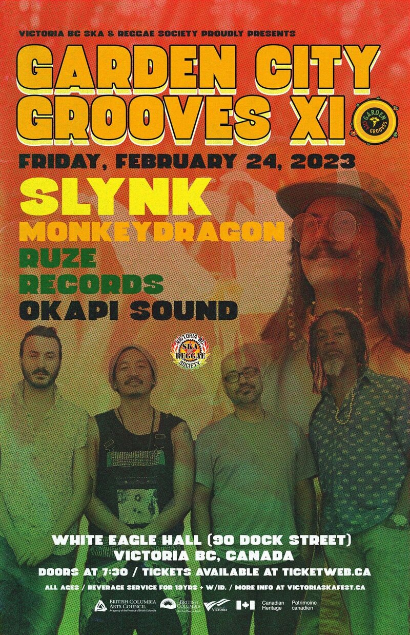 Slynk, MonkeyDragon, Ruze Records, Okapi Sound - Garden City Grooves XI Night 2 - May 2nd @ White Eagle Polish Hall