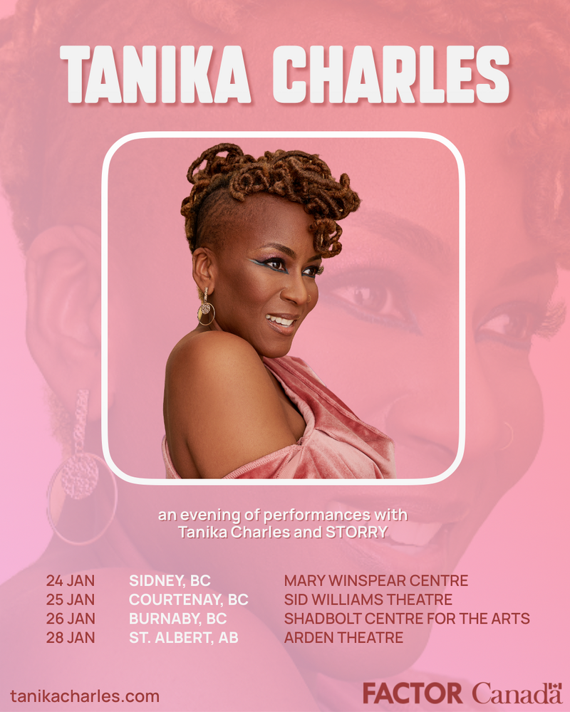 An Evening of Performance by Tanika Charles and STORRY - May 5th @ Mary Winspear Centre
