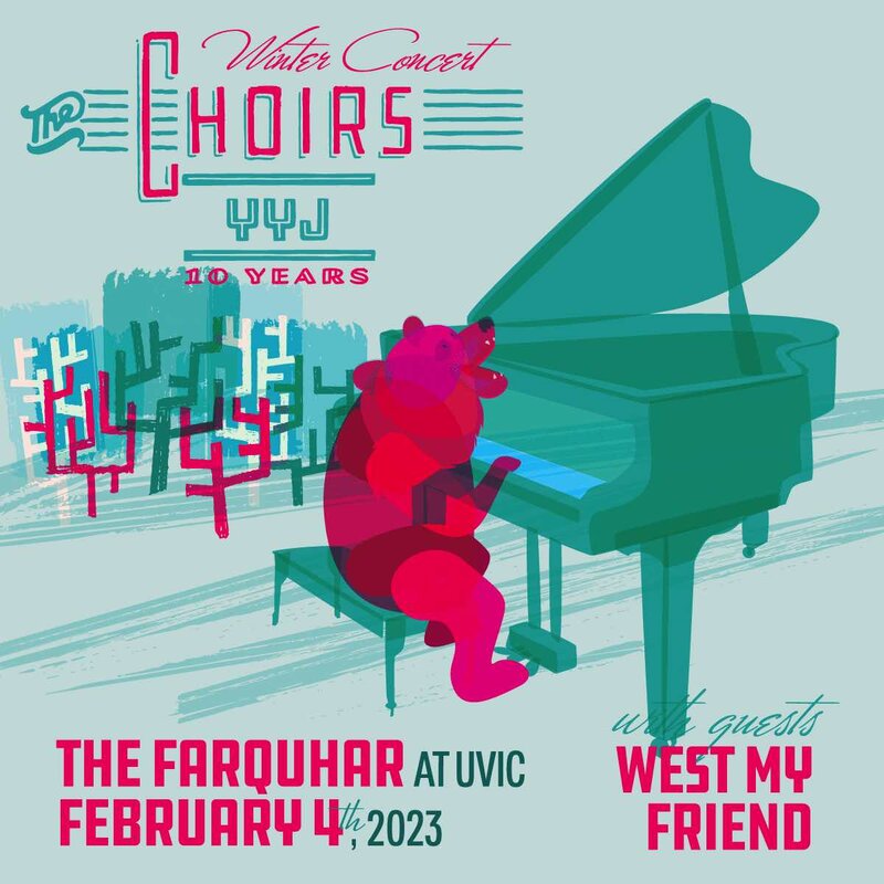 The Choirs YYJ Birthday Concert - May 1st @ The Farquhar at UVic