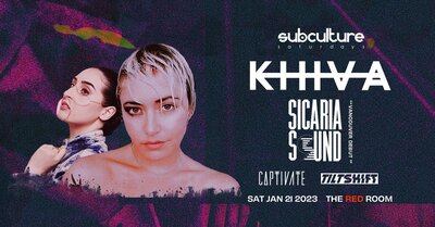 Digital Motion presents Khiva & Sicaria Sound @ The Red Room Jan 21 2023 - Jun 14th @ The Red Room