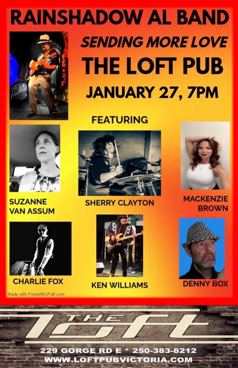 Rainshadow Al Band - Jun 5th @ The Loft (Victoria)