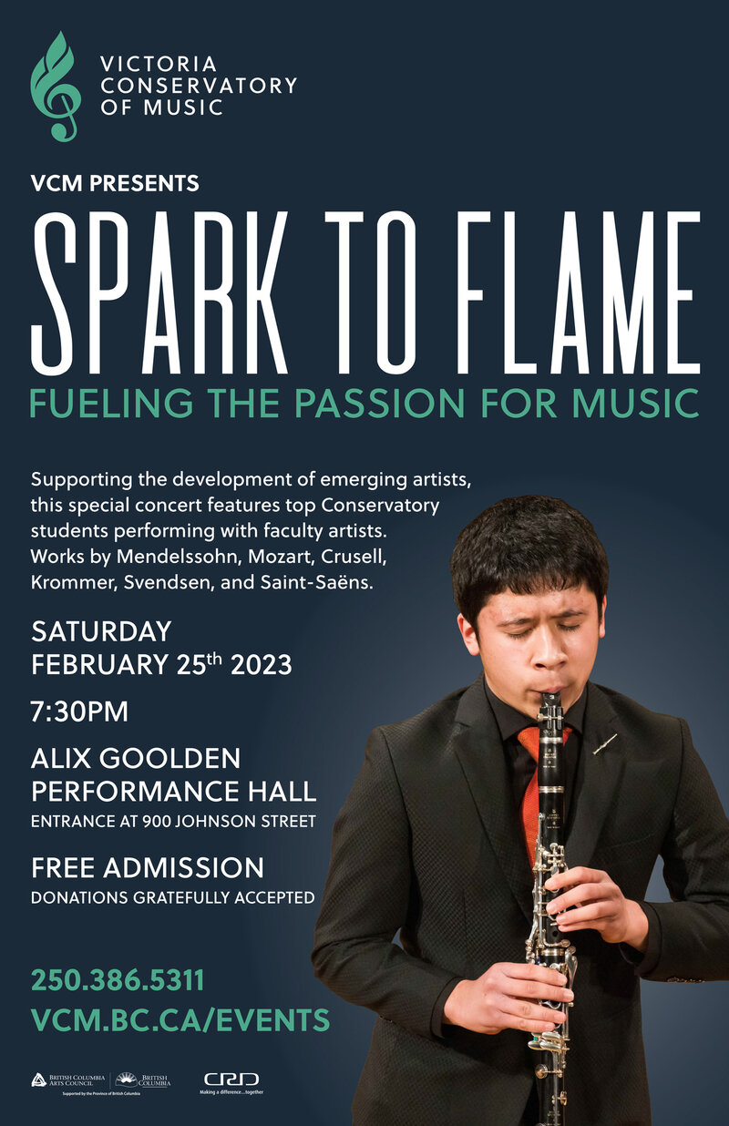 Spark to Flame Student Showcase - Jun 7th @ Alix Goolden Performance Hall