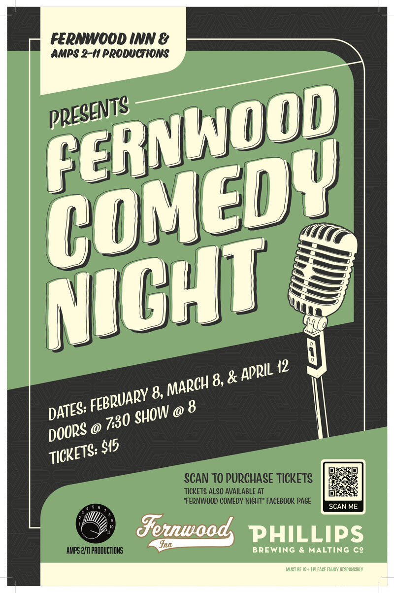 Fernwood Comedy Night - May 1st @ Fernwood Inn