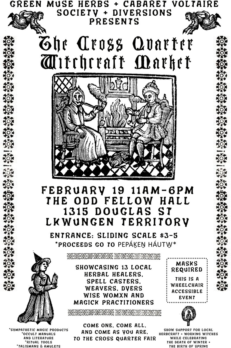 The Cross Quarter Witchcraft Market - May 6th @ Odd Fellows Hall