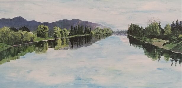 River to Sky by 
Laurel Rossnagel