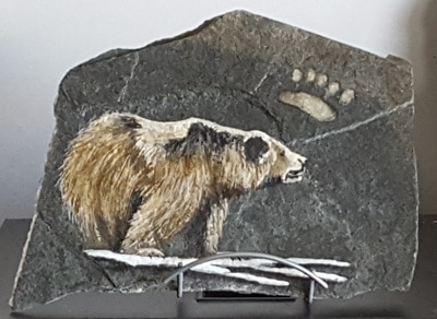 Paintings on Slate: Patricia Mansell @ Imagine That! Artisans' Designs Jul 28 2017 - May 8th @ Imagine That! Artisans' Designs