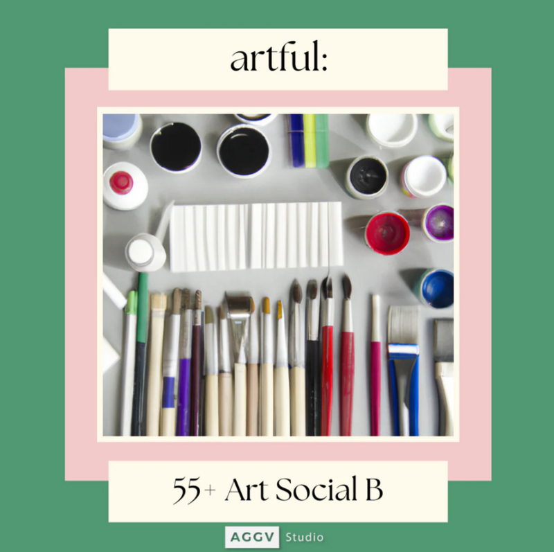 artful: 55+ Art Social - Jun 18th @ Art Gallery Of Greater Victoria