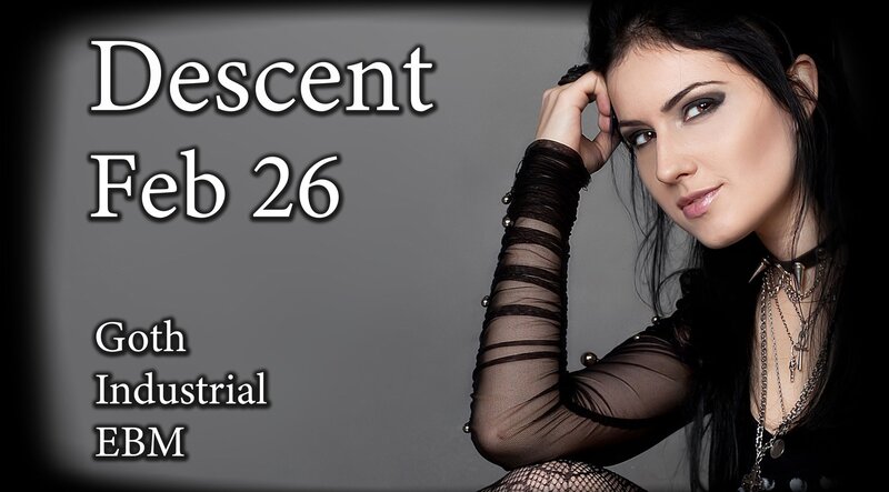 Descent Gothic Party @ The Red Room Feb 26 2023 - May 6th @ The Red Room