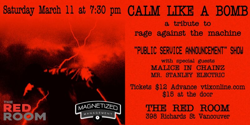 "Public Service Announcement" Performance @ The Red Room Mar 11 2023 - May 6th @ The Red Room