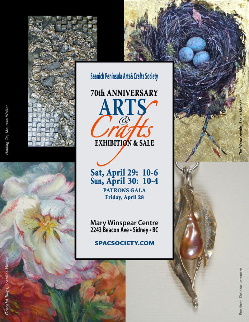 SPAC Spring Arts & Crafts Show @ Mary Winspear Centre - Apr 29, 2023